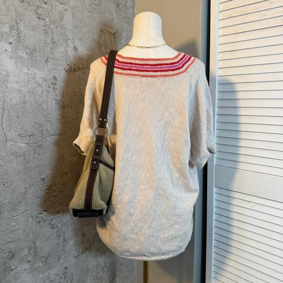 Cream Cable Knit Fall Cardigan - Picture 6 of 7